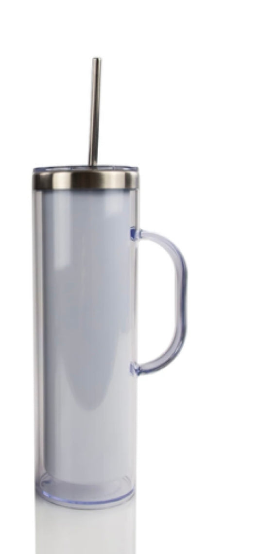 20 Oz Insulated Snowglobe Tumbler
